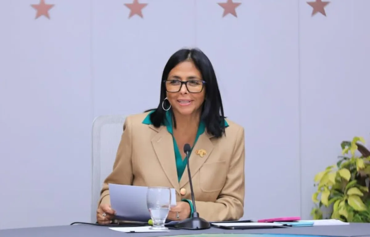 Delcy Rodríguez le pone una condición a un eventual diálogo con María Corina Machado: que primero se levanten todas las sanciones que ella pidió